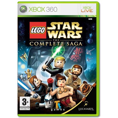  Lego Star Wars The Complete Saga Xbox 360  